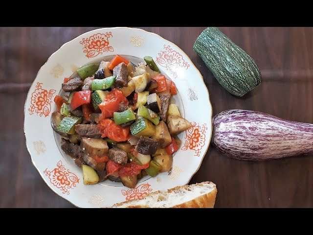 Кулинария с Лизой - Телятина с овощами